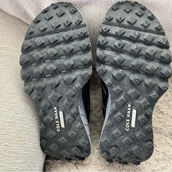 Cole Haan All-Terrain Sneakers Black Mesh Leatherstorm 8 NWT - Picture 9 of 10